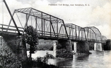 Piedmont Toll Bridge built c. 1899
